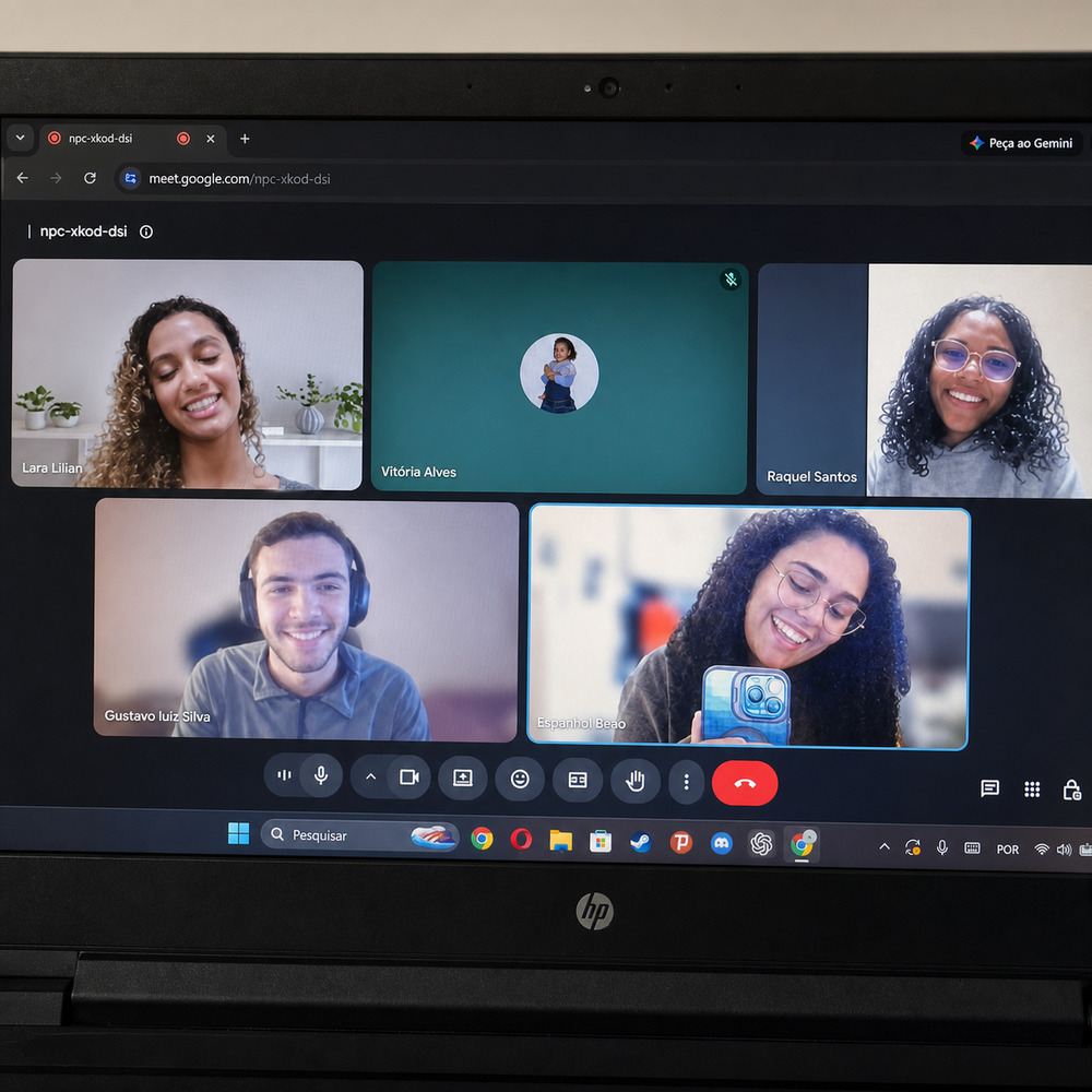 Un encuentro del IDE a la Mesa: los participantes en la videollamada semanal