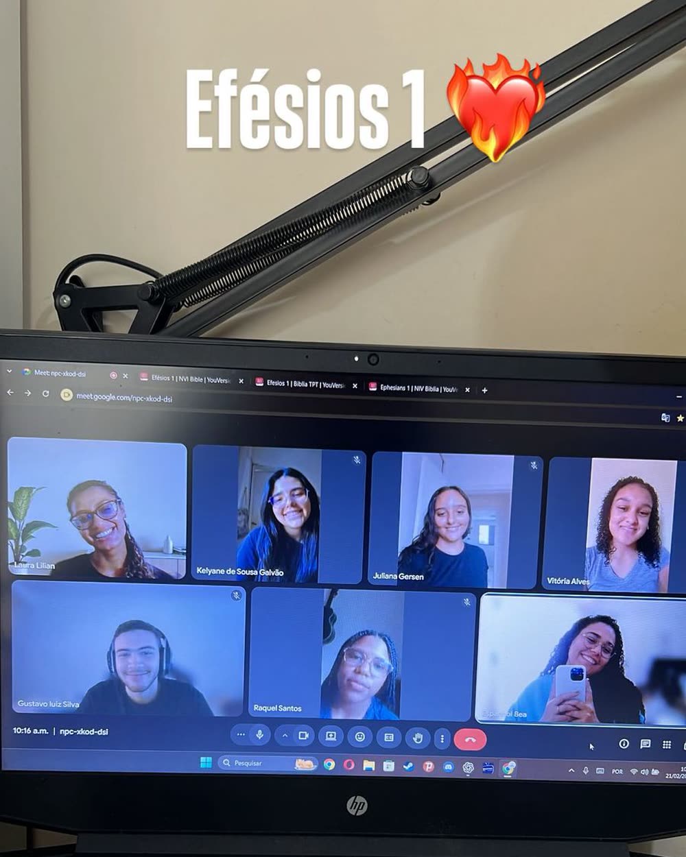 Un encuentro del IDE a la Mesa: la mañana en que se estudió Efesios 1